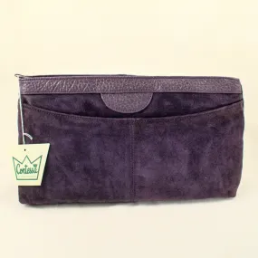 80s does 1940s Purple Clutch