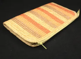 80s does 1940s Vintage Peach & Tan Bag
