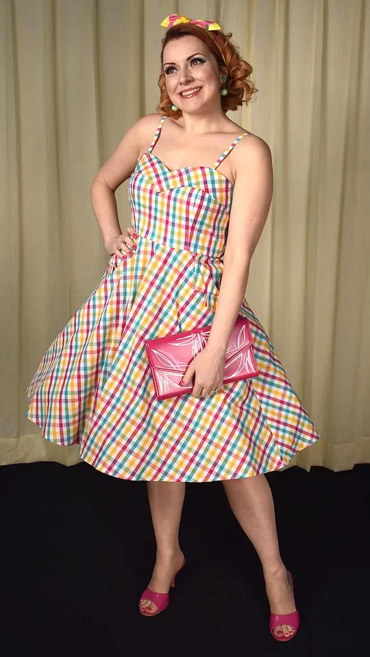 80s does 1950s Pink Handbag