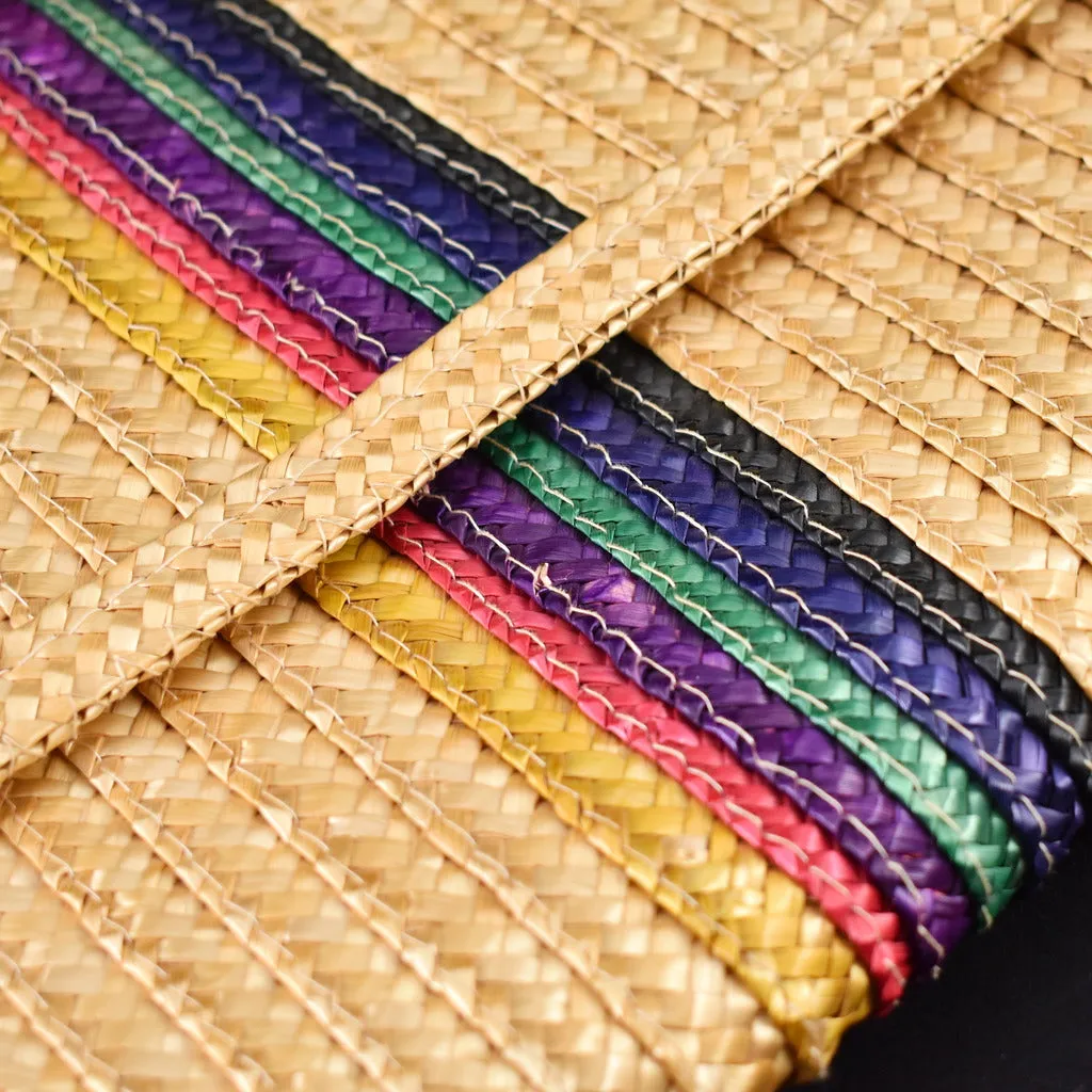 80s does 1950s Vintage Rainbow Clutch