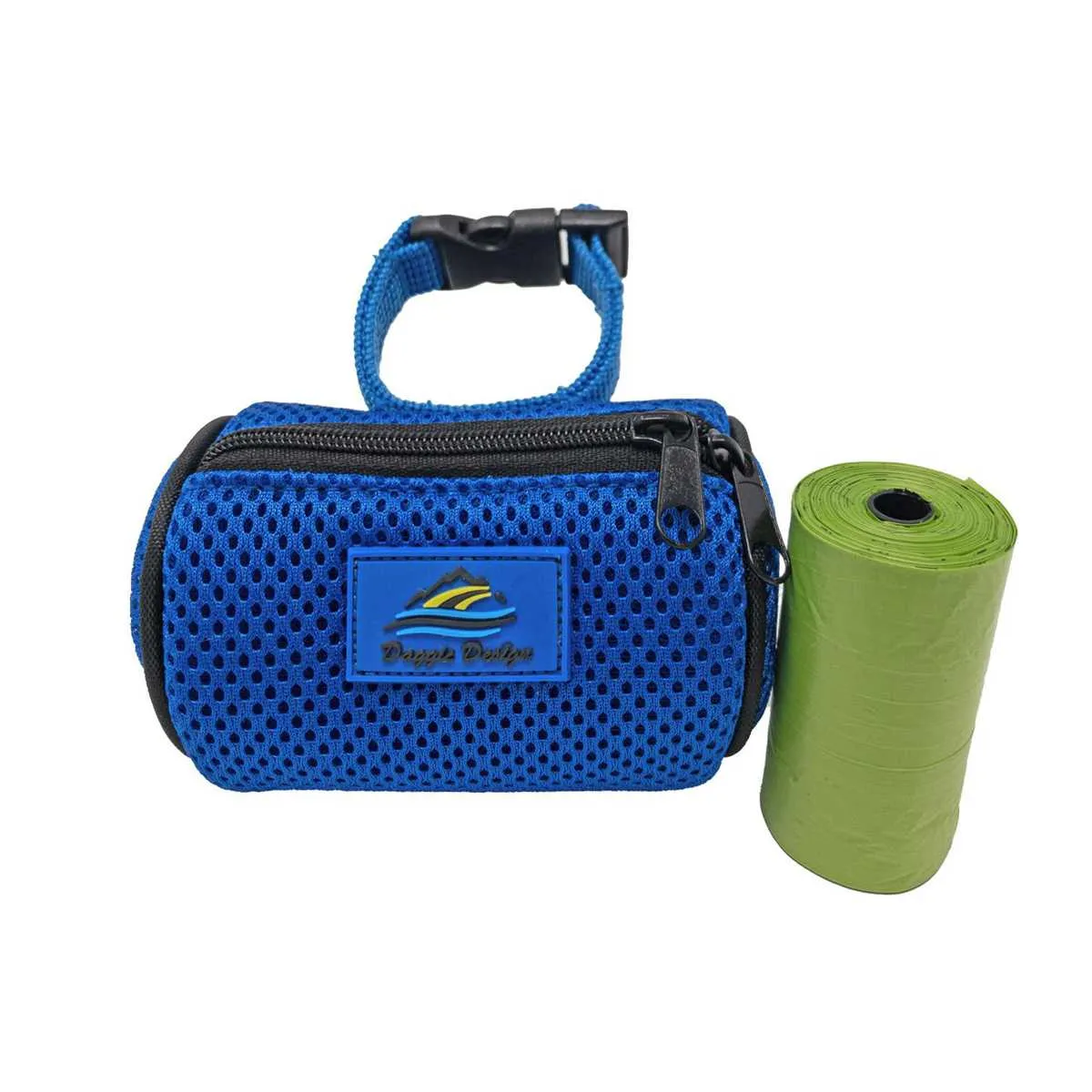 American River Waste Bag Holder in Blue
