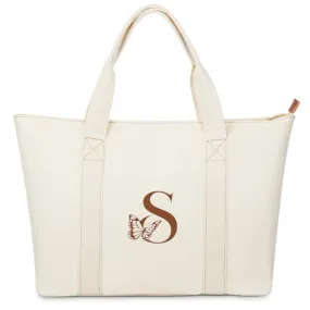 AW BRIDAL Beach Tote Shower Bag Mrs Travel Tote Bag, Personalized V| Bridal Shower Gift, Self Care Retirement Gifts For Women| Birthday Gifts For Best Friends Women, Mom, Sister, Wife, Tearher
