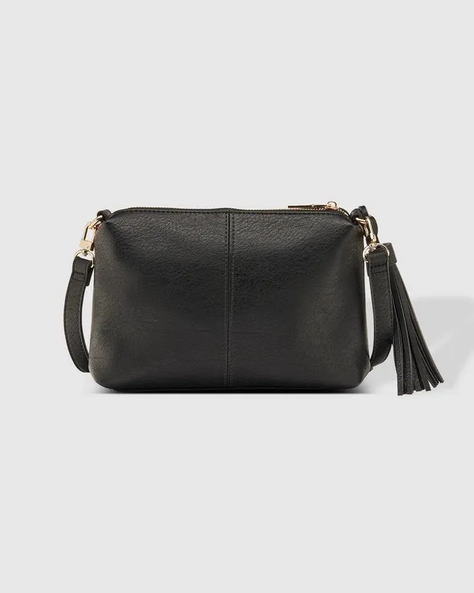 BABY DAISY CROSSBODY BAG BLACK