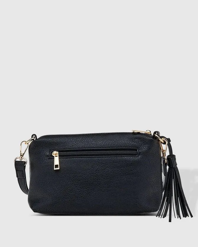 BABY DAISY CROSSBODY BAG BLACK