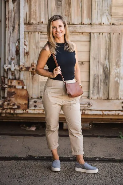 BABY DAISY CROSSBODY BAG TAN