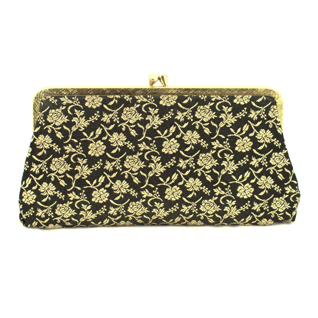 Black & Gold Change Purse
