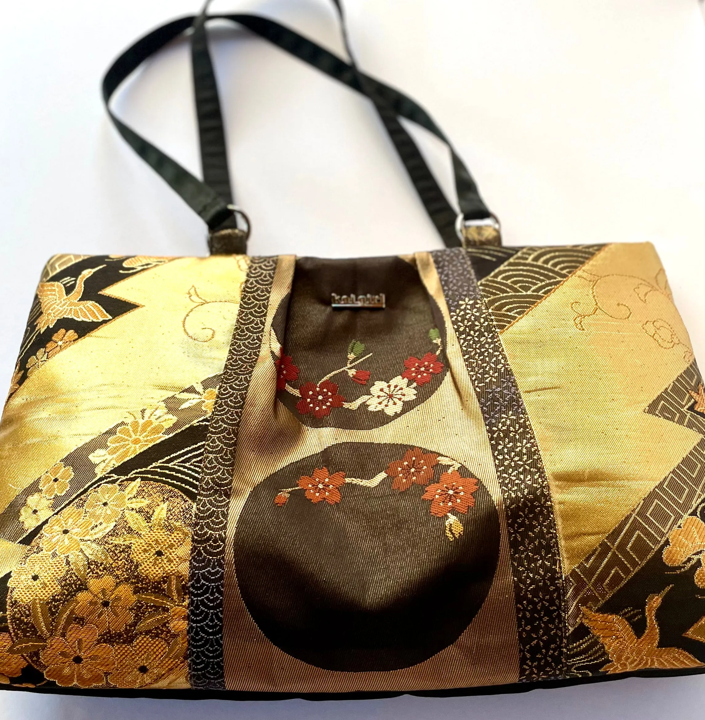 Black and Golden Tote Bag