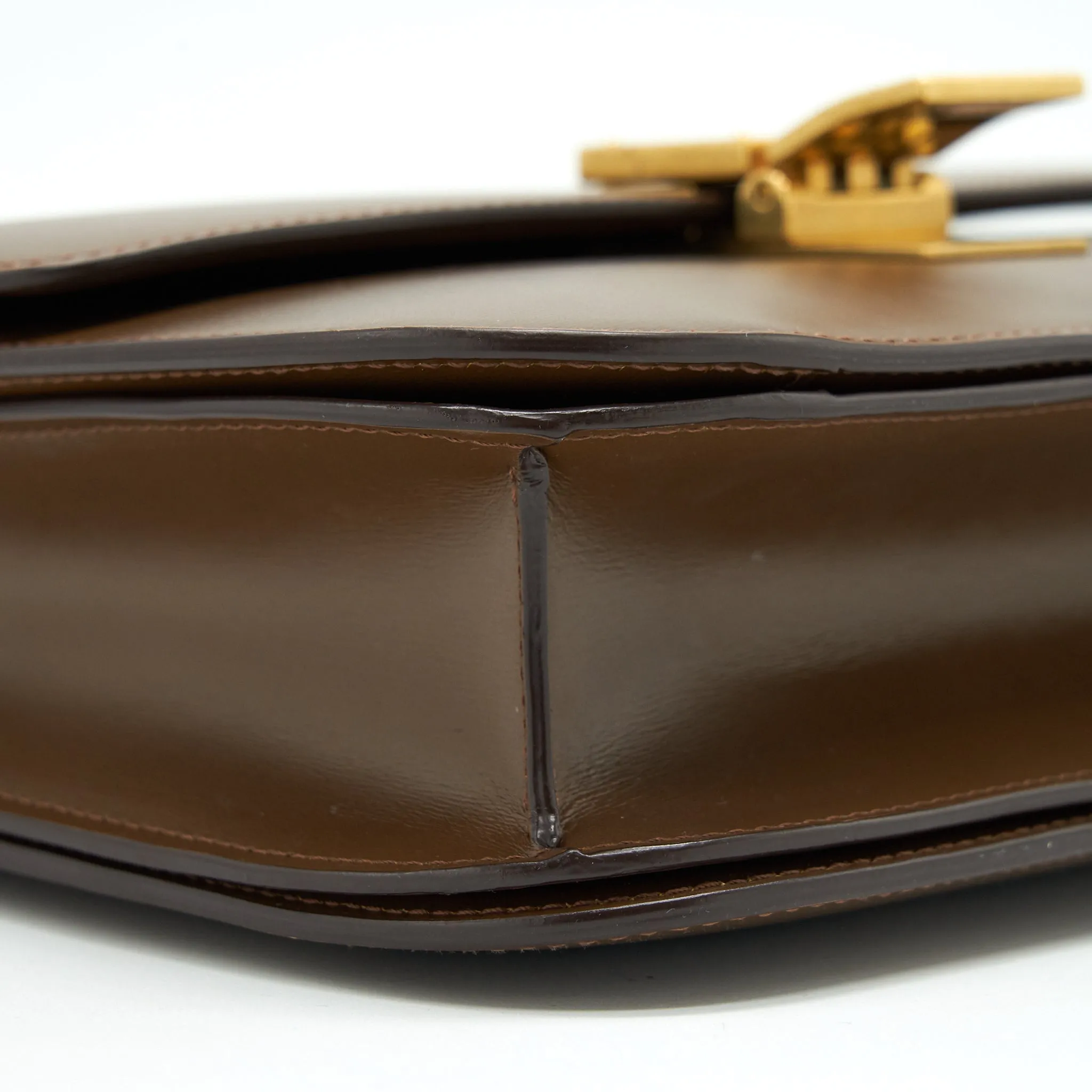 Celine Classic Medium Box Bag in Caramel