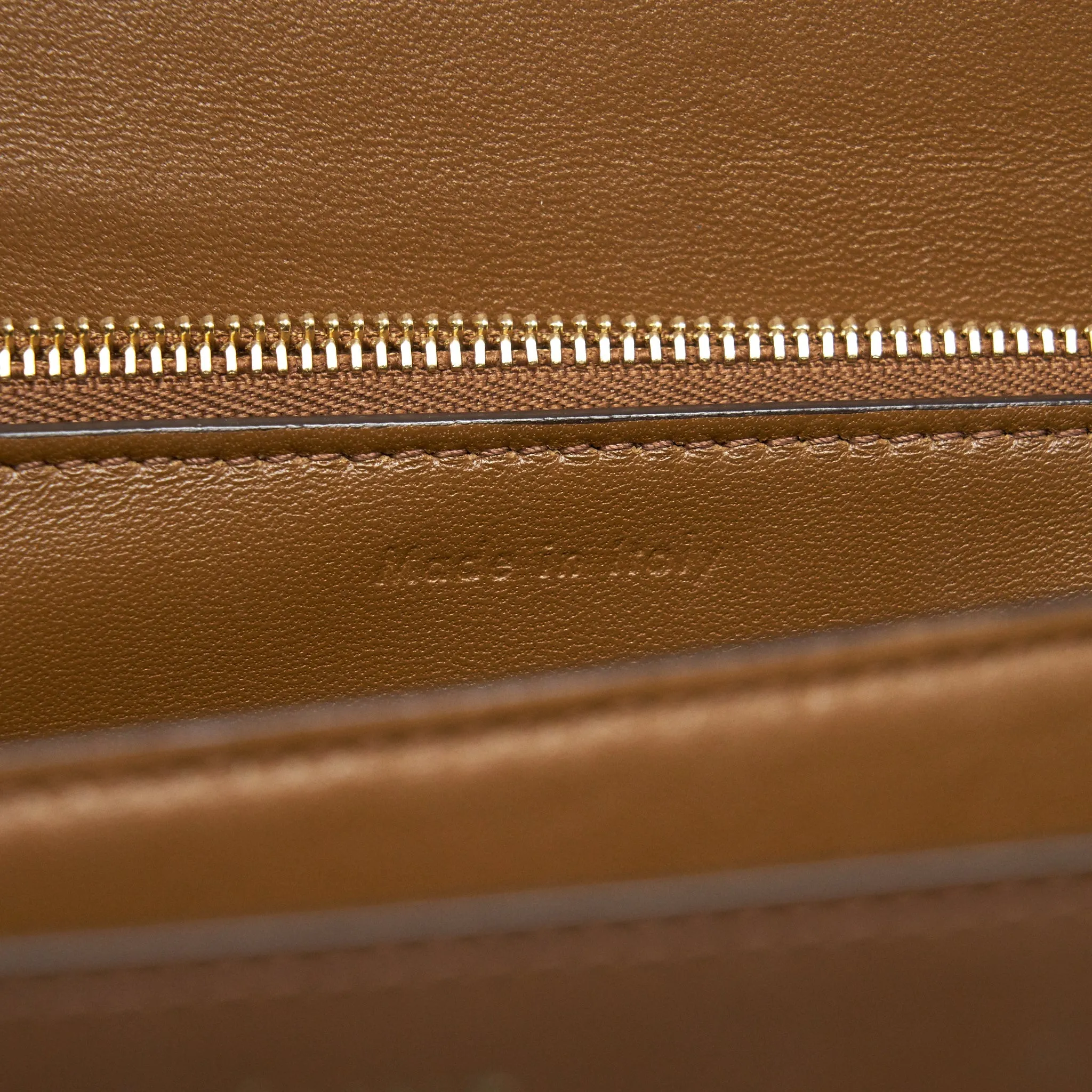 Celine Classic Medium Box Bag in Caramel