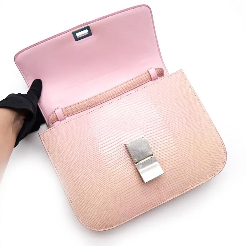 Celine Medium Classic Bag In Lizard