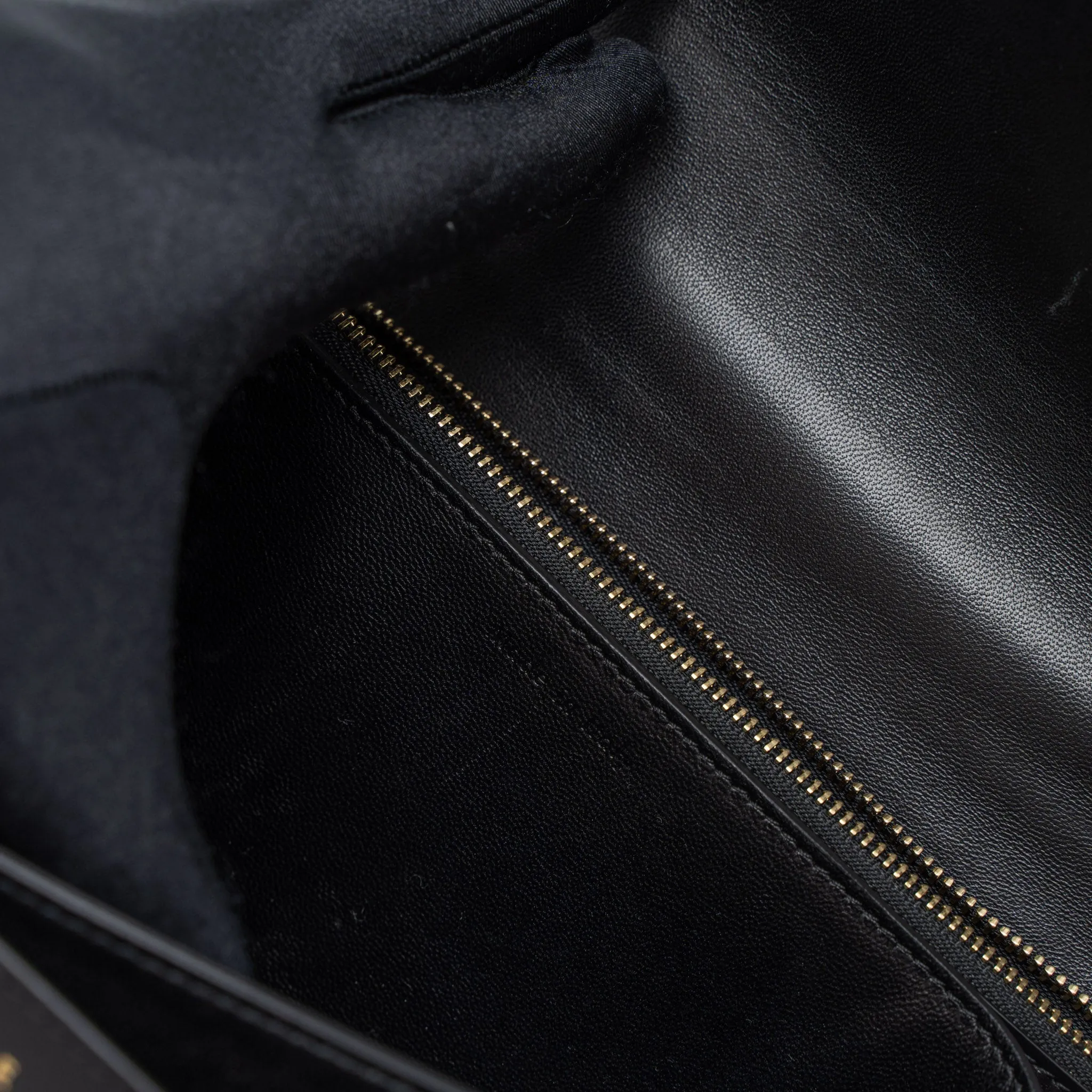 Celine Medium Classic Box Calfskin Black Brushed