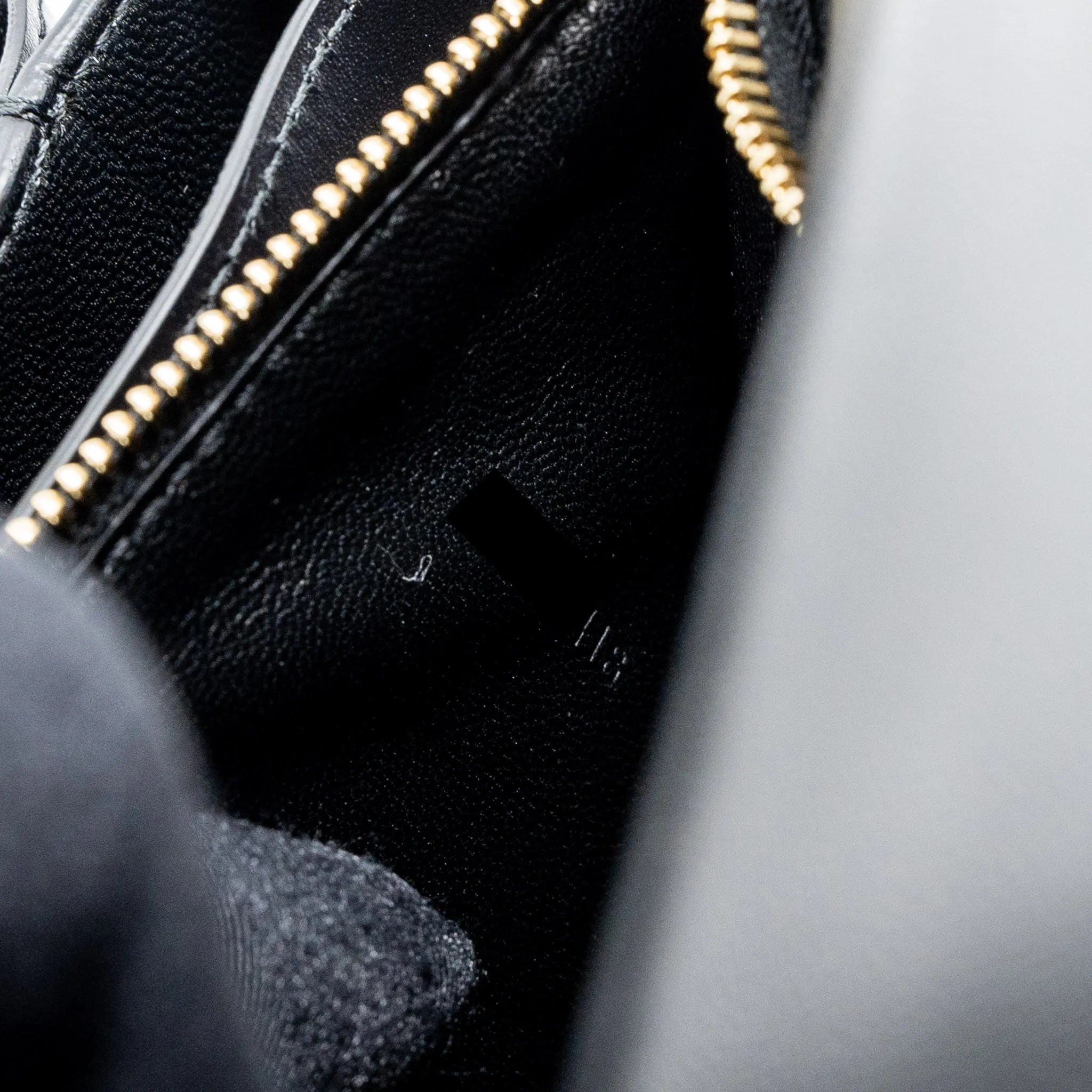 Celine Medium Classic Box Calfskin Black Brushed