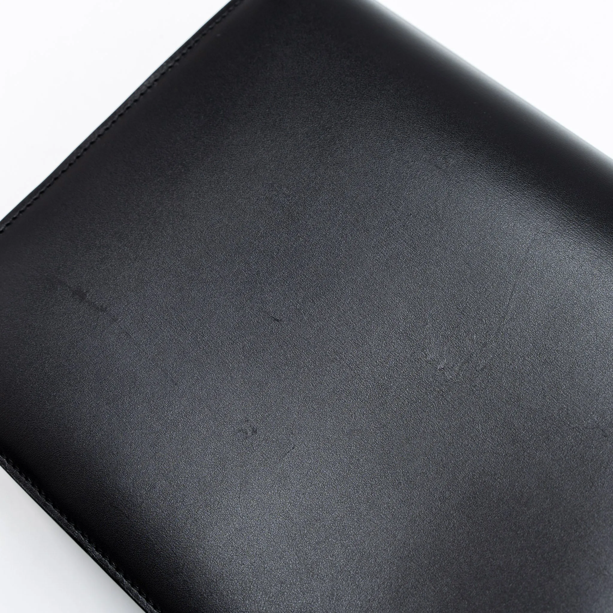 Celine Medium Classic Box Calfskin Black Brushed