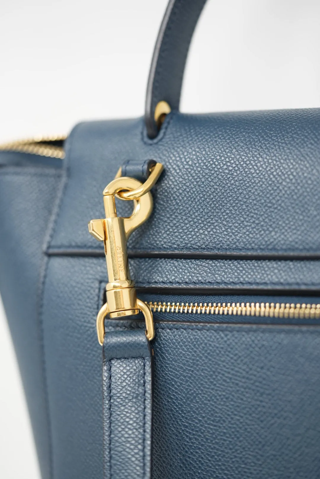 Celine Micro Belt Bag Calfskin Green