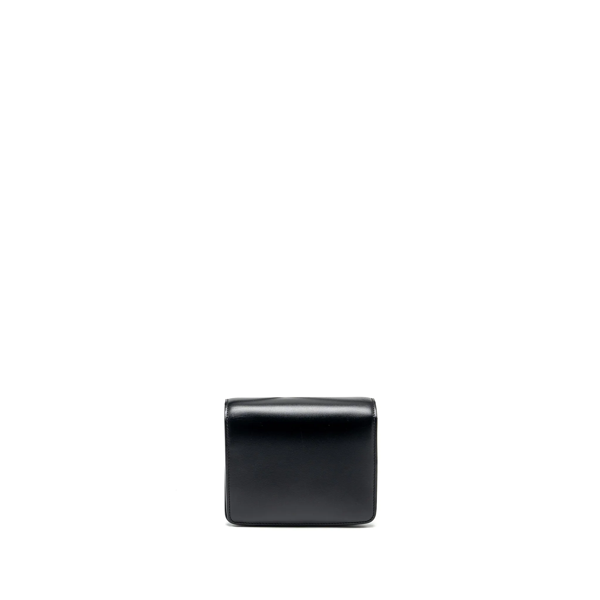 Celine Mini Classic Box Bag Calfskin Black