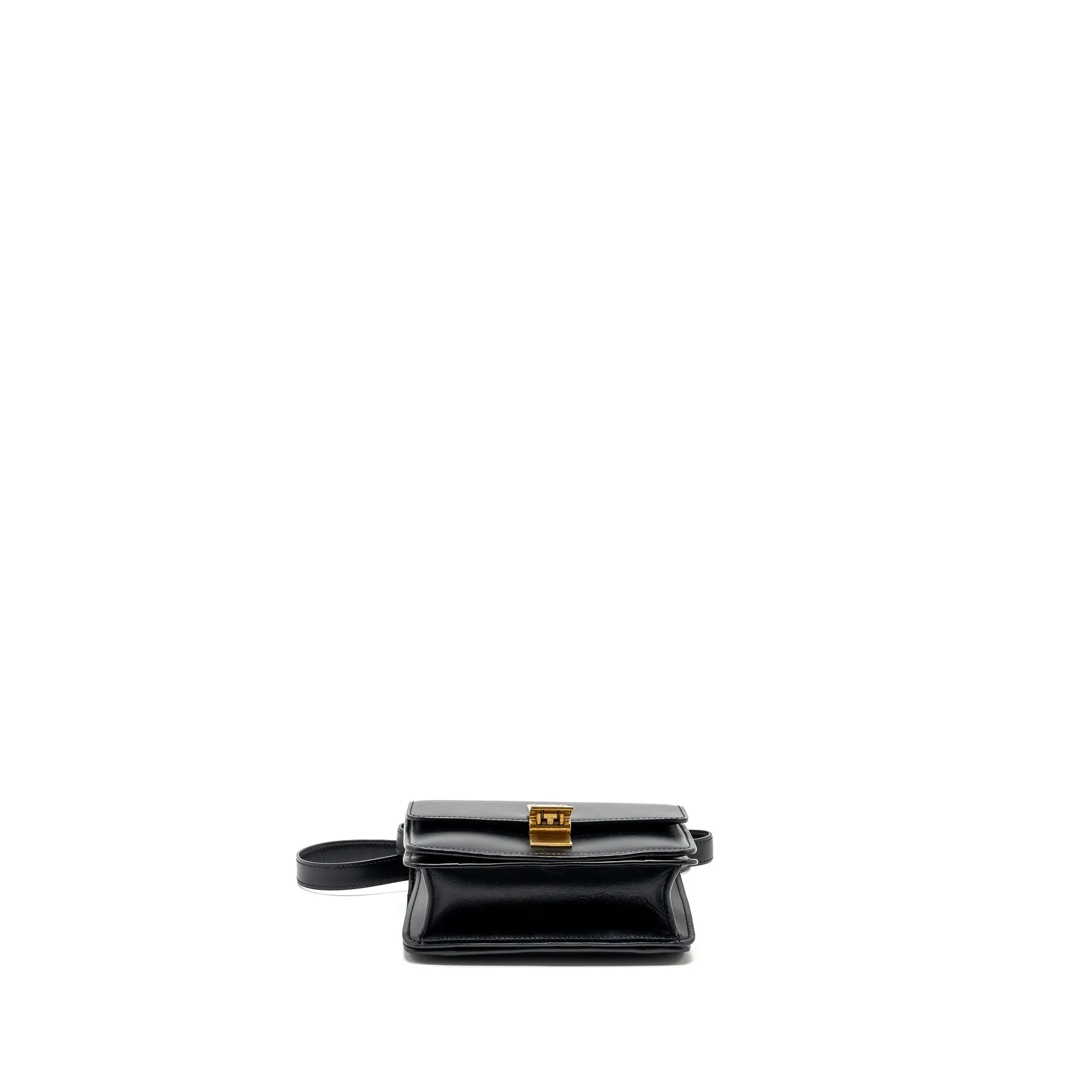 Celine Mini Classic Box Bag Calfskin Black