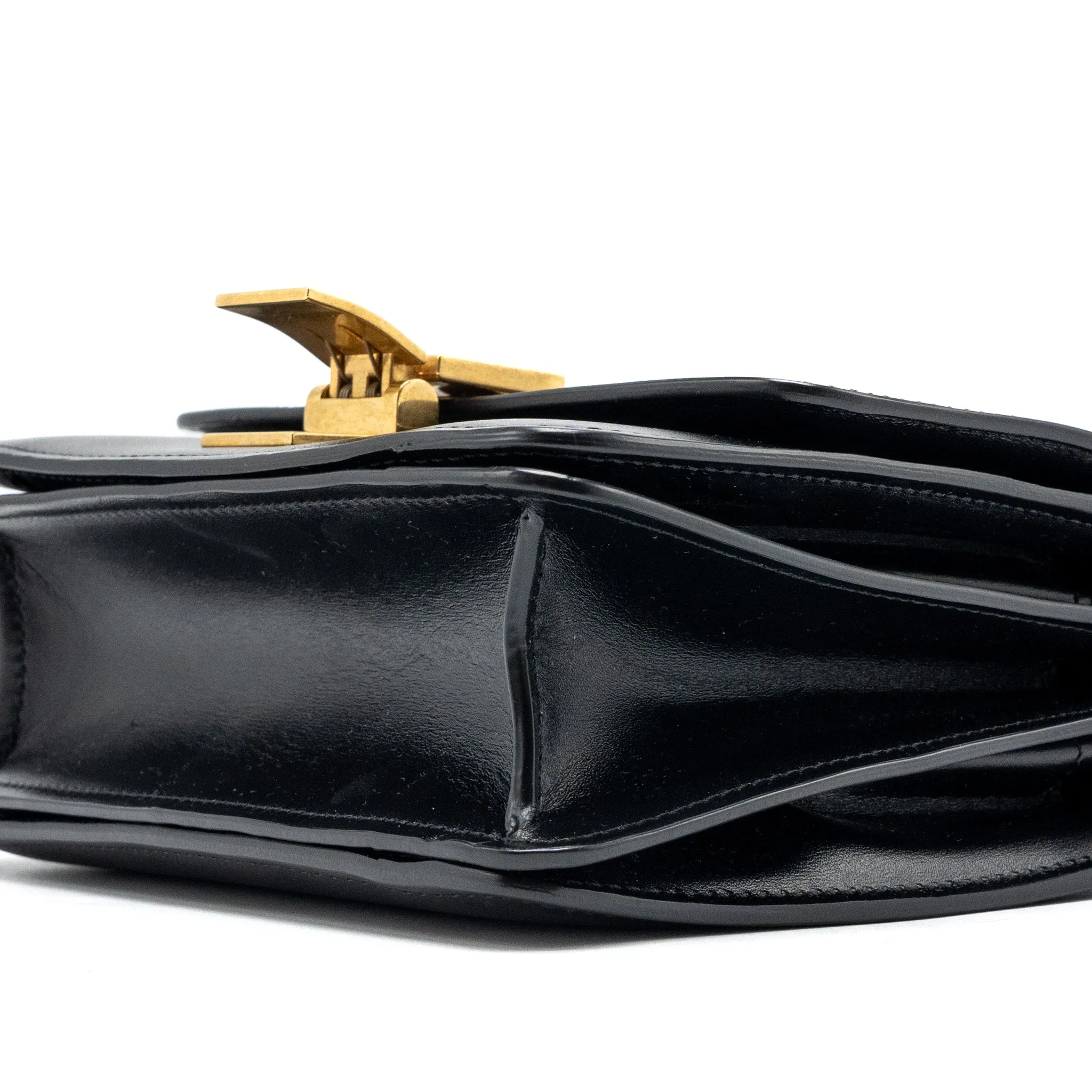 Celine Mini Classic Box Bag Calfskin Black