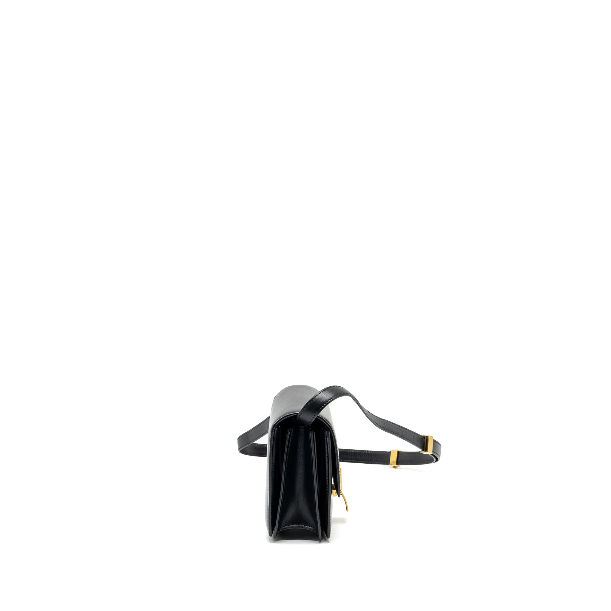 Celine Mini Classic Box Bag Calfskin Black