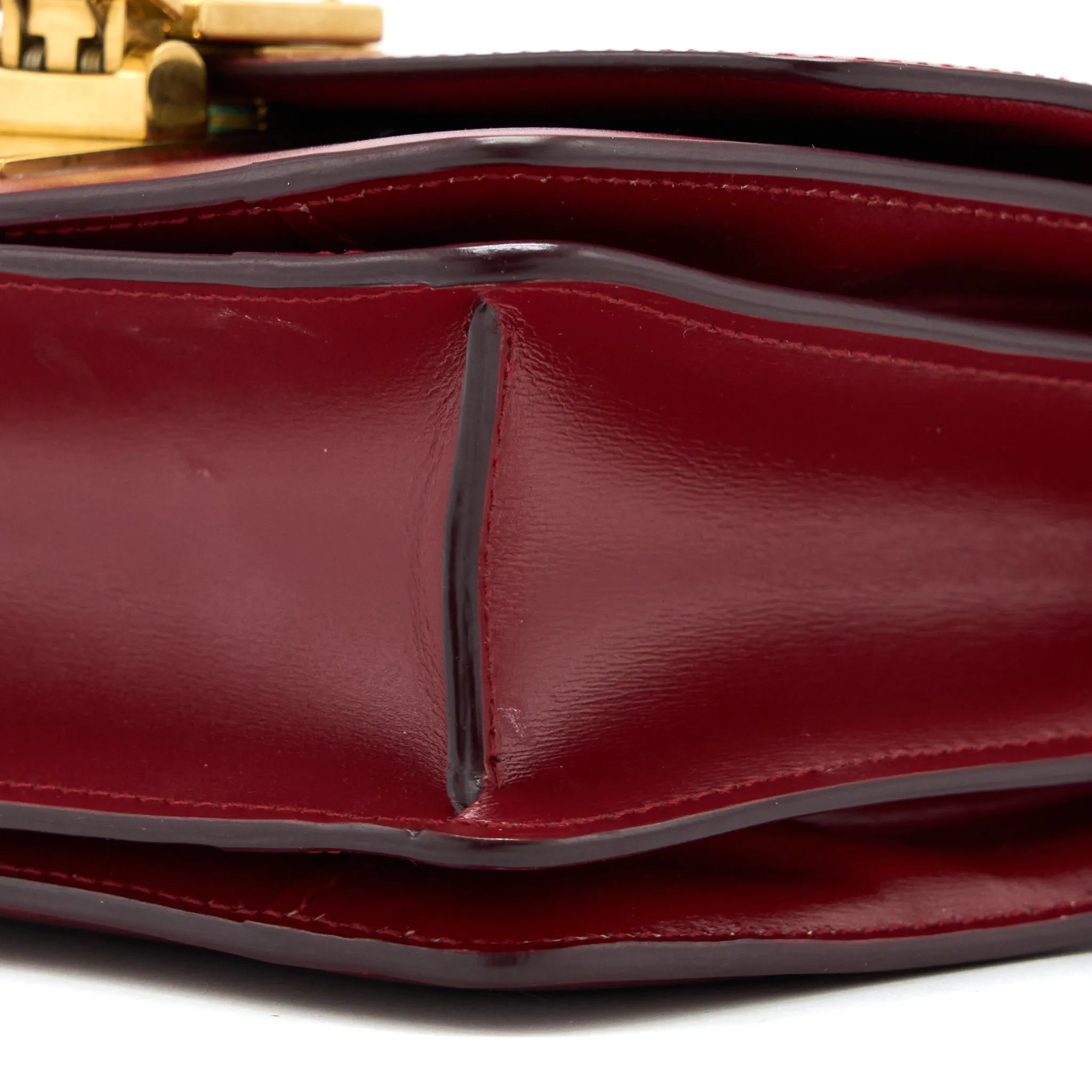Celine Small Classic Box Bag Calfskin Red