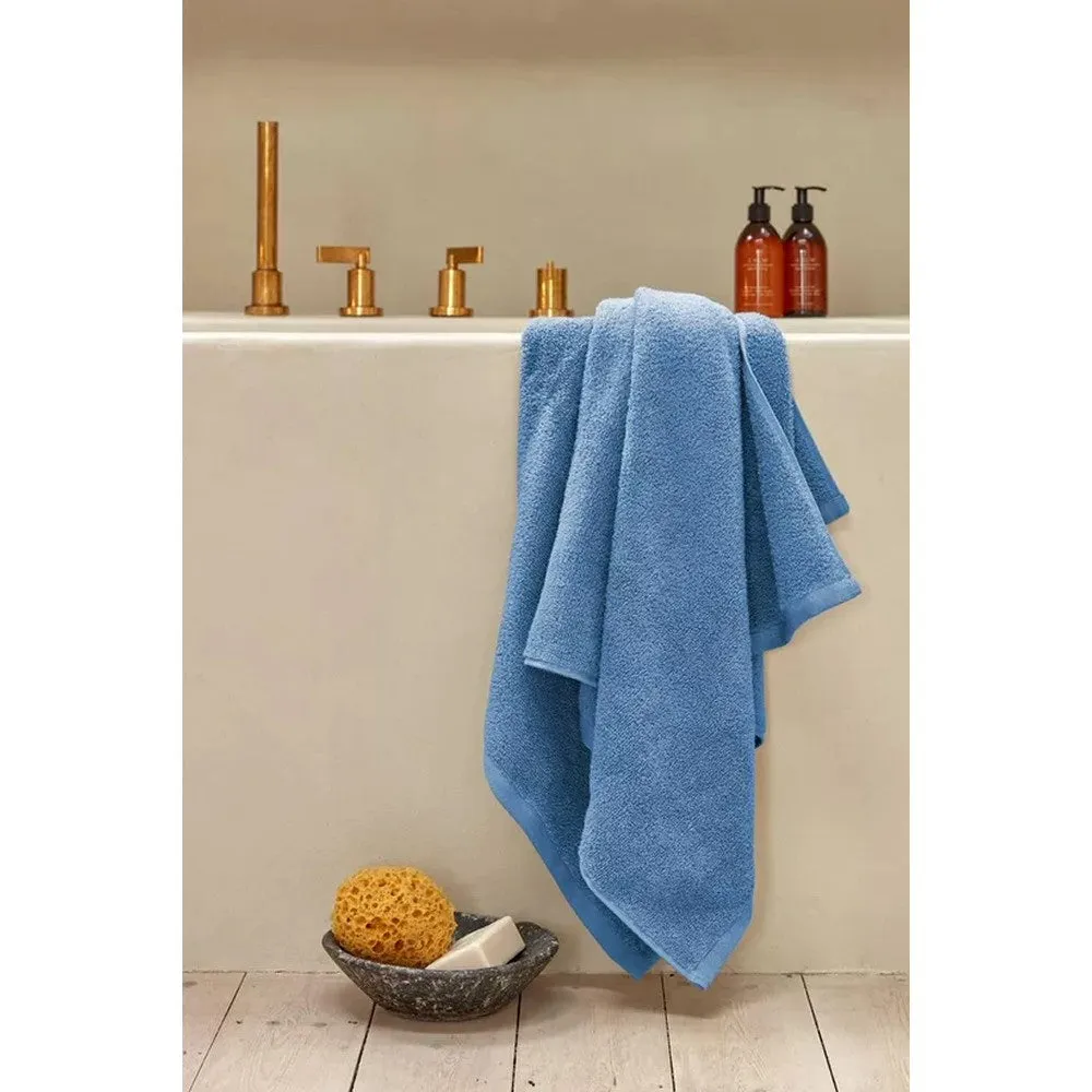 Christy Serene 30cm Ocean Blue Cirrus Quick Dry Face Cloth