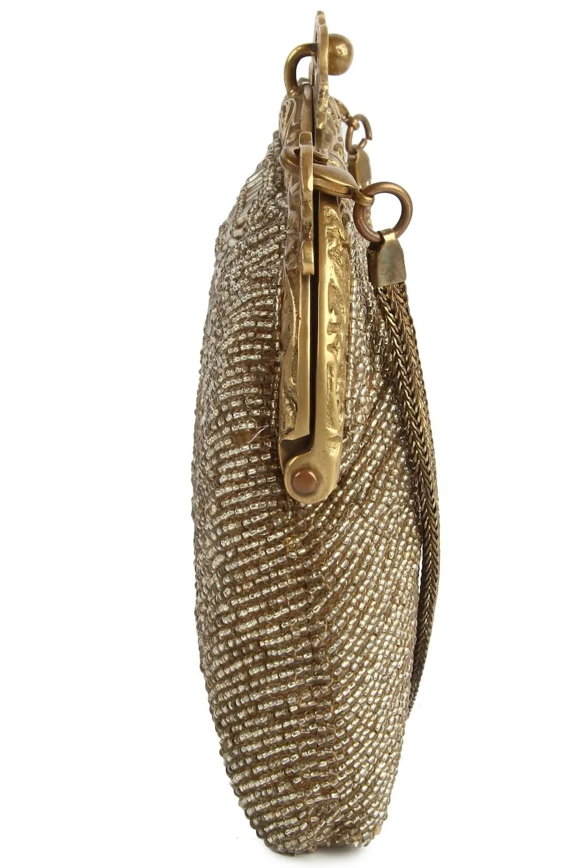 Claire Dull Gold Antique Vintage Bag