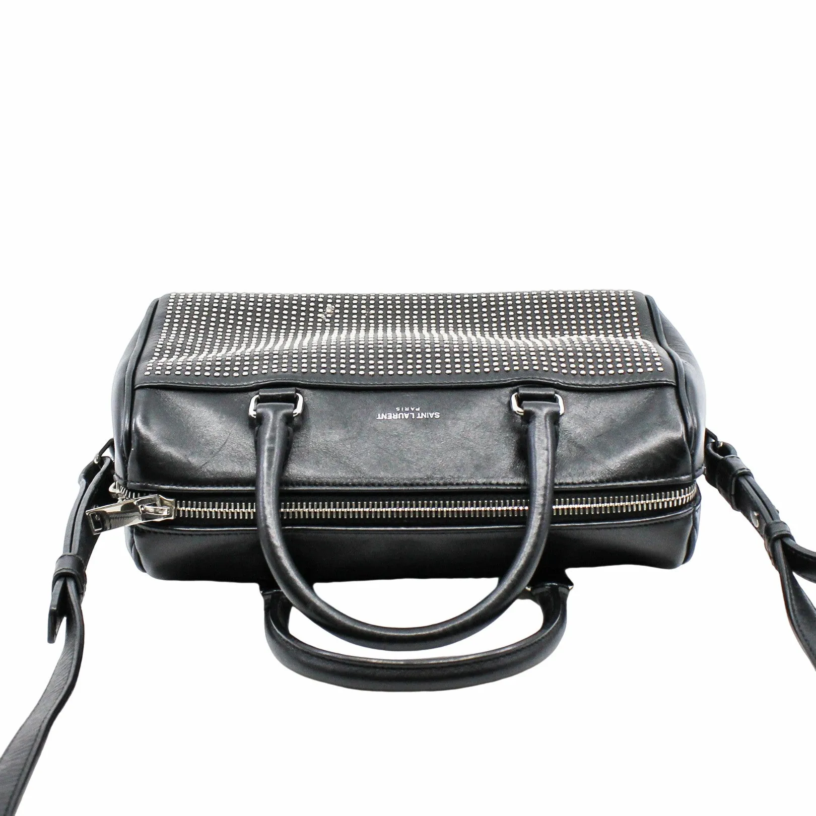 Classic Baby Duffel Bag  Leather  Black phw