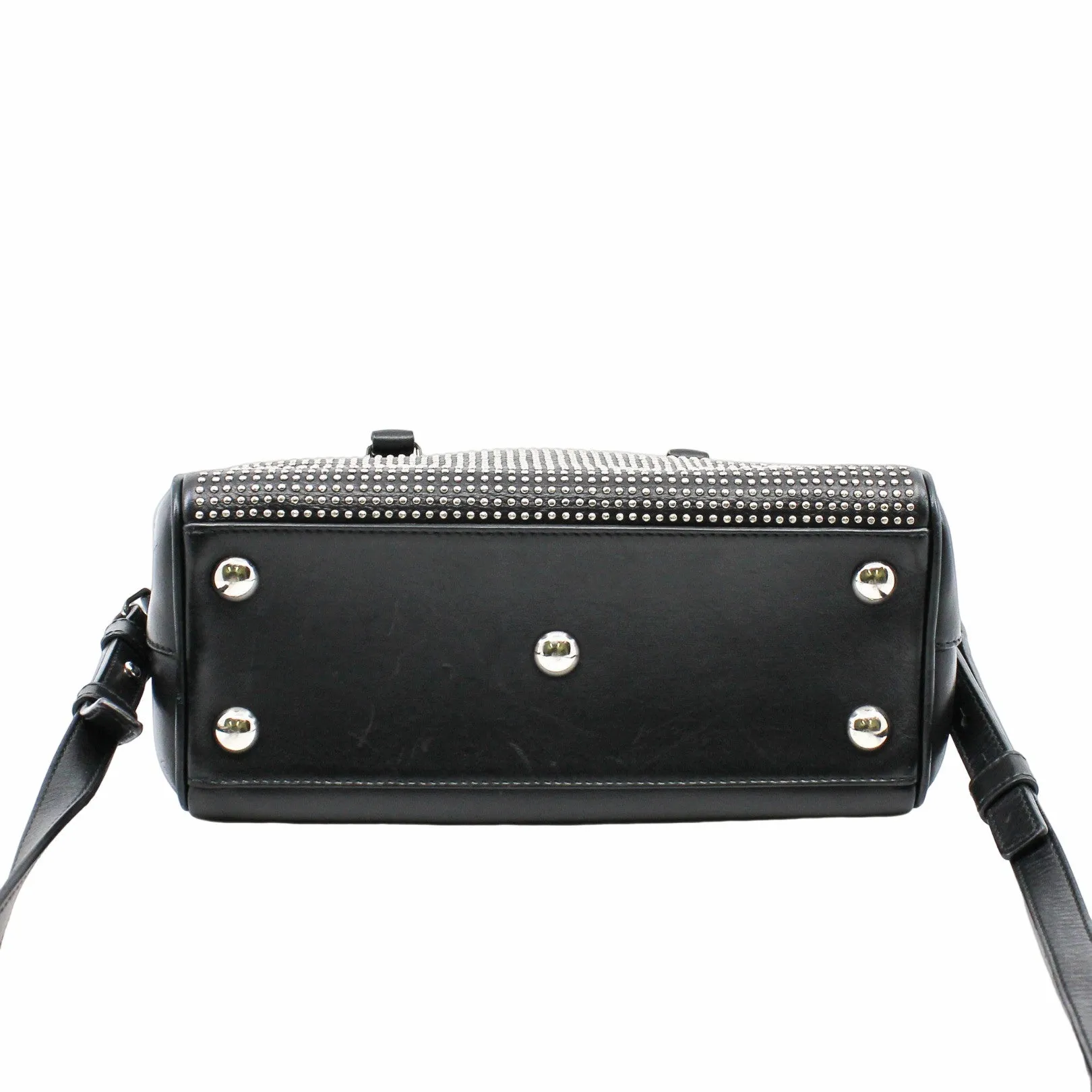 Classic Baby Duffel Bag  Leather  Black phw