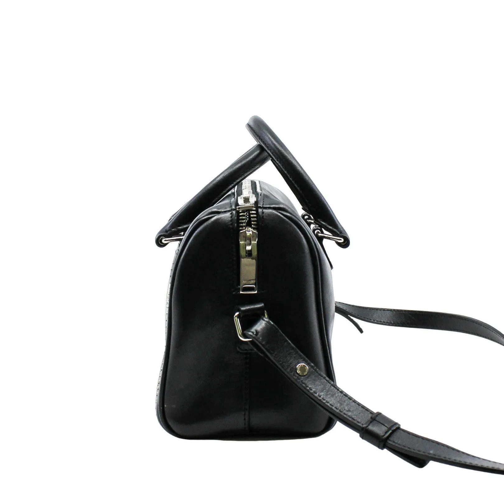 Classic Baby Duffel Bag  Leather  Black phw