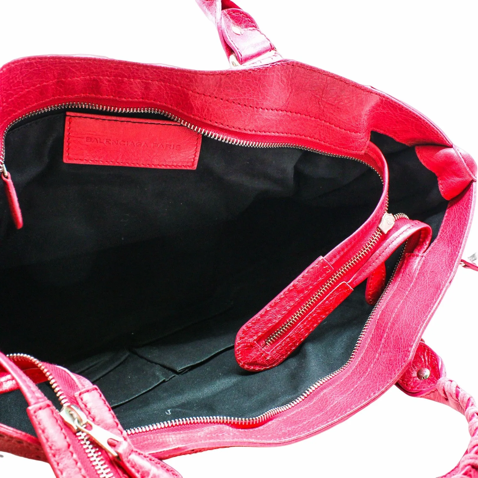 Classic City 2 Way Shoulder Bag Leather  Pink PHW
