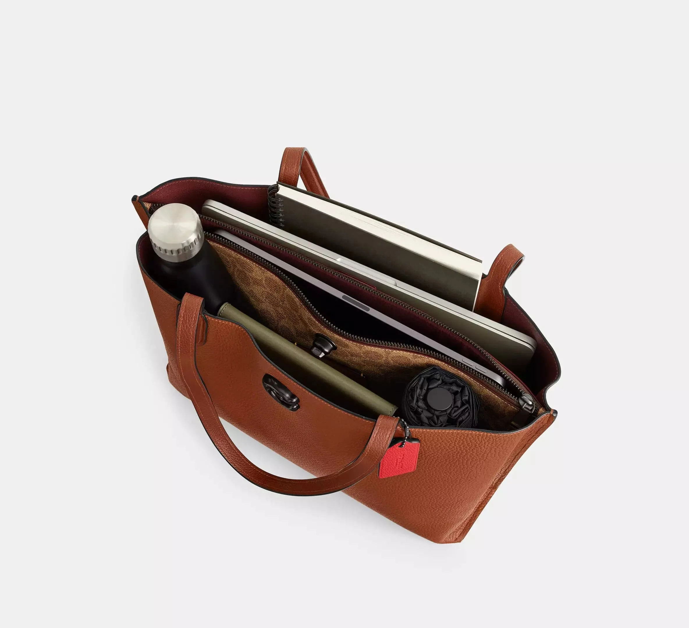Coach Willow Tote Bag In Stone