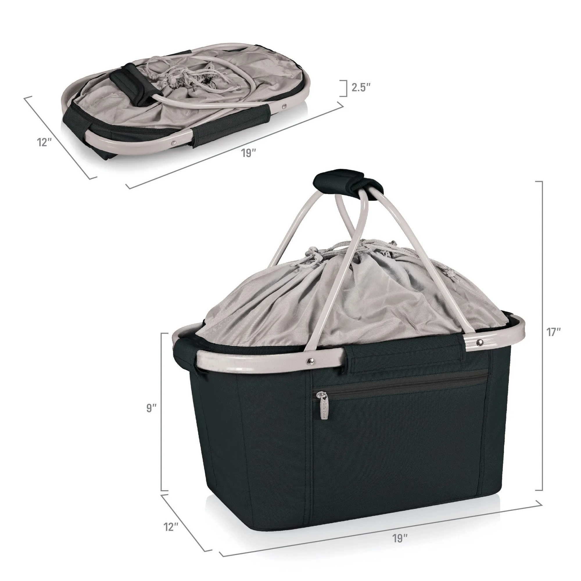 Colorado State Rams - Metro Basket Collapsible Cooler Tote