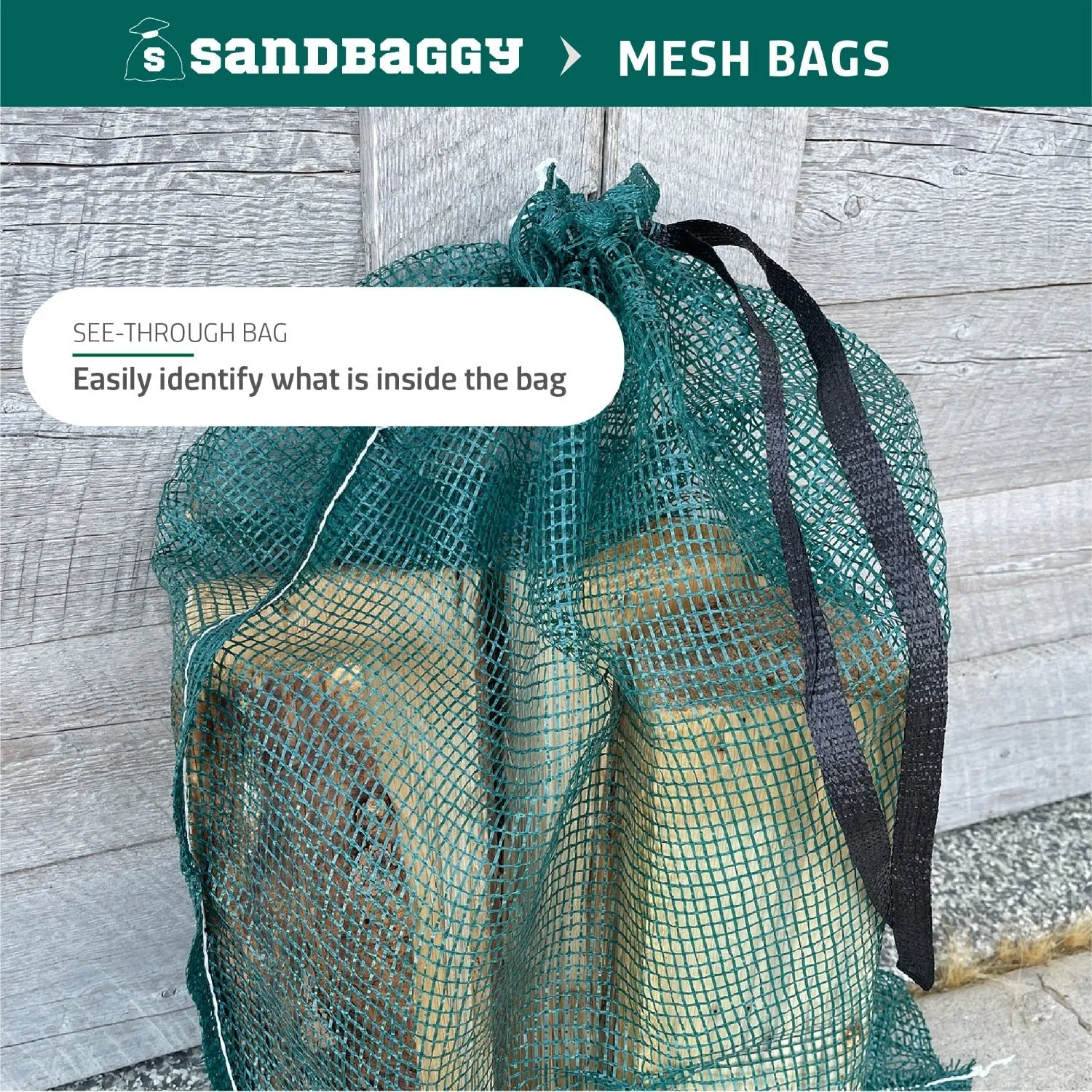 Custom Printed Mesh Produce Bags for Fruits & Vegetables