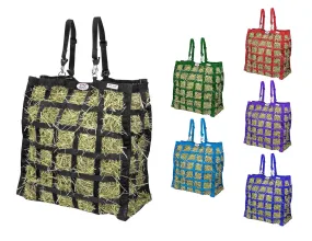 Derby Originals Easy Feeder Horse Hay Bag with Super Tough Bottom with 3.5"x3” Rectangular Openings  and 1 Year Warranty