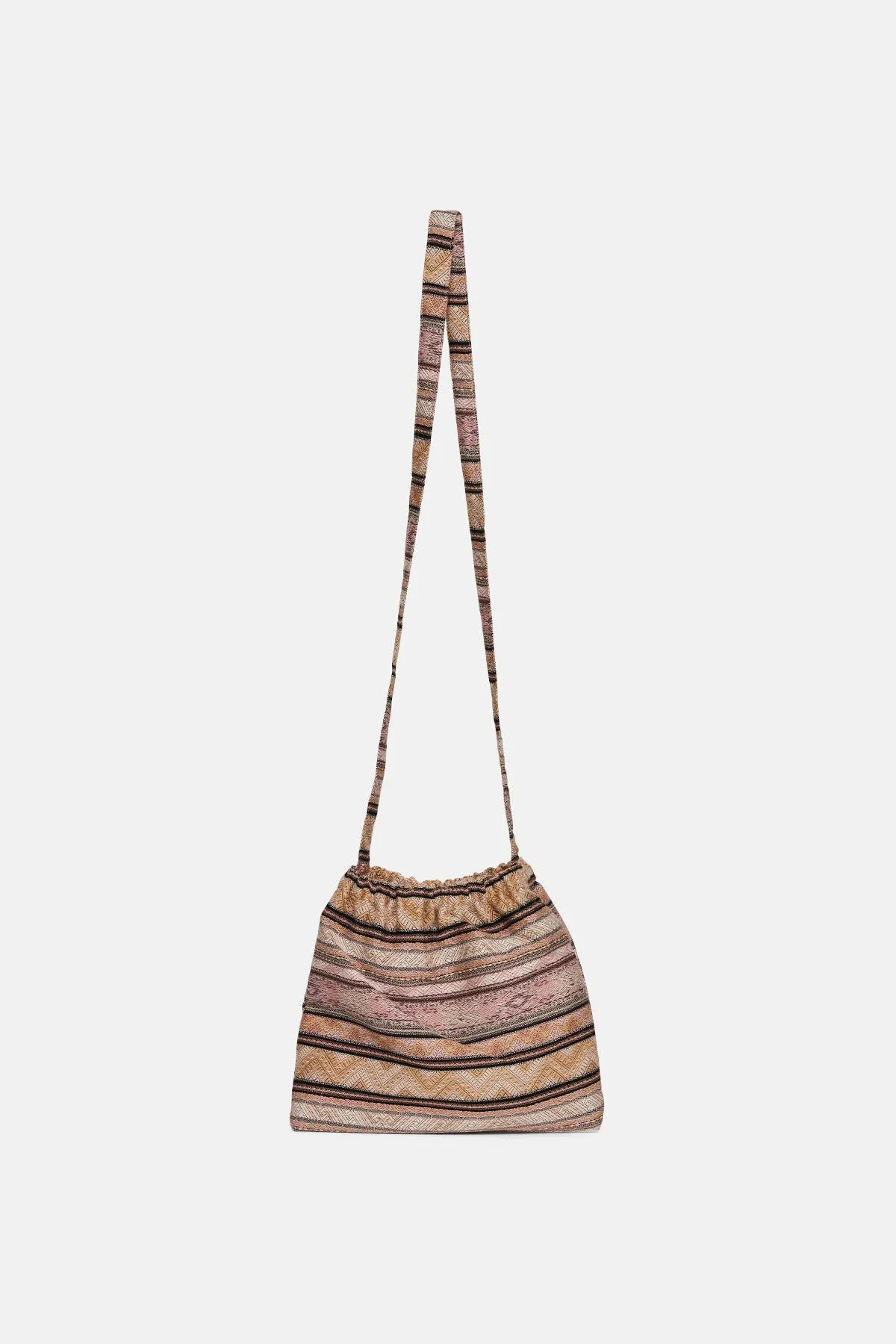Elastic Pochette Ethnic Stripe