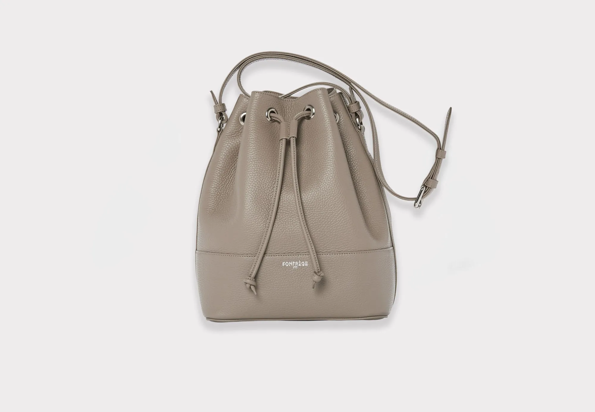 Eugénie Bucket Bag - Taupe Sahara