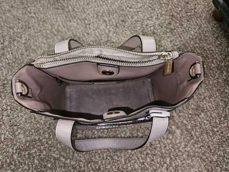Gemma Small Tri-Color Pebbled Leather Crossbody