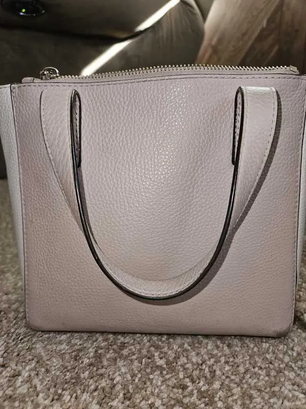 Gemma Small Tri-Color Pebbled Leather Crossbody