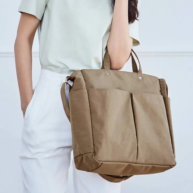ITHINKSO Hen Day Zip Cross Beige