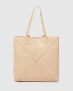 Ivory Selena  Panel Tote Bag