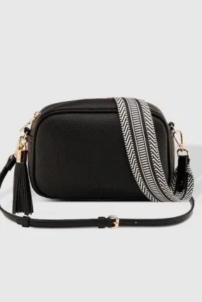 JACINTA BLACK WHITE CROSSBODY BAG