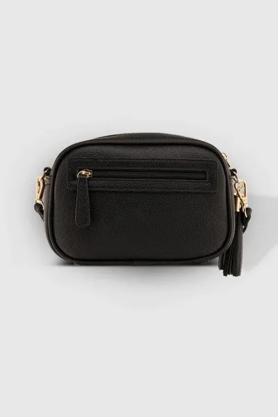 JACINTA BLACK WHITE CROSSBODY BAG