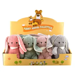 Knitted Bunny 14cm Assorted