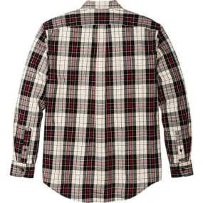 Lightweight Alaskan Guide shirt men's Filson, white/black/red