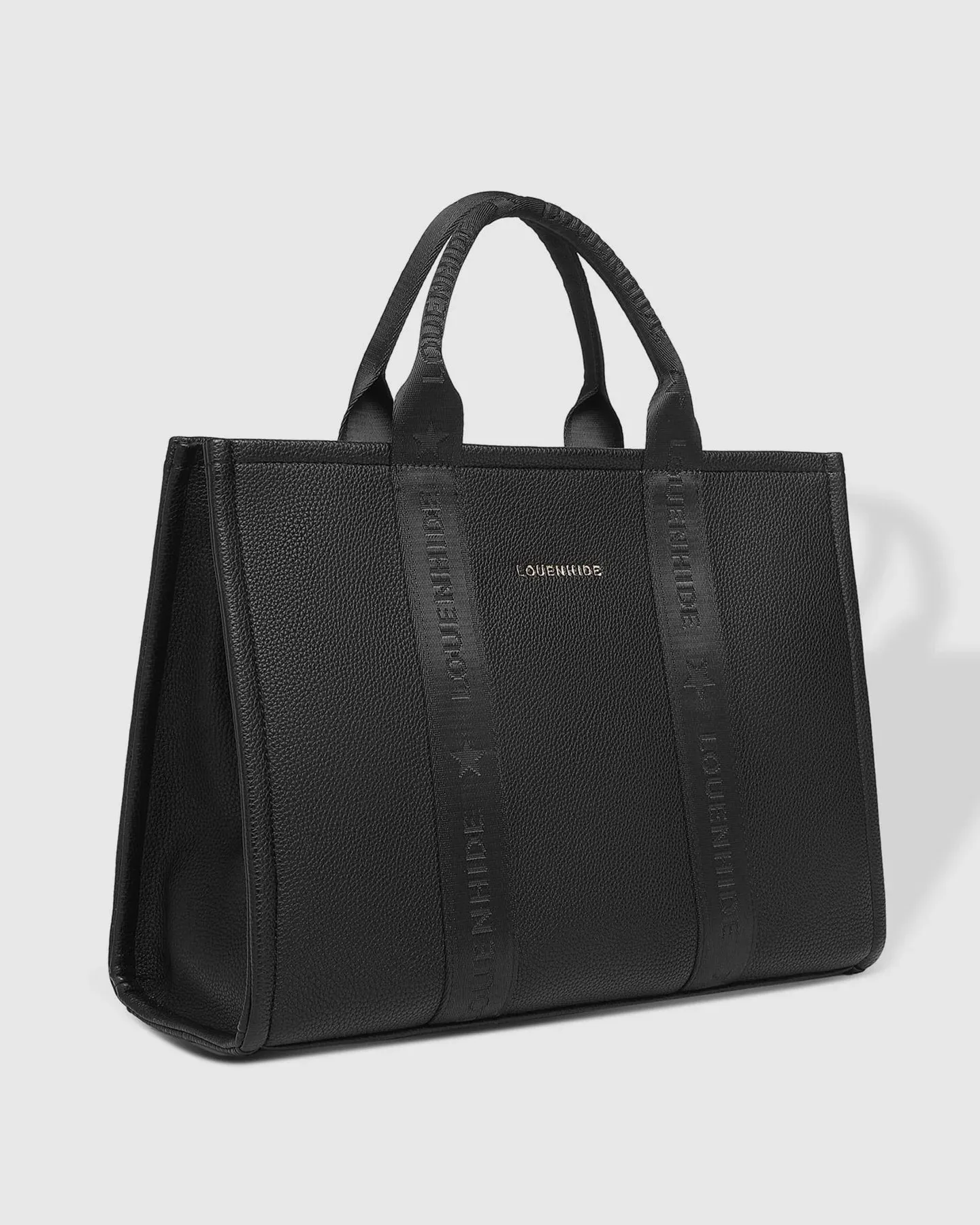 MANHATTAN LOGO TOTE BLACK