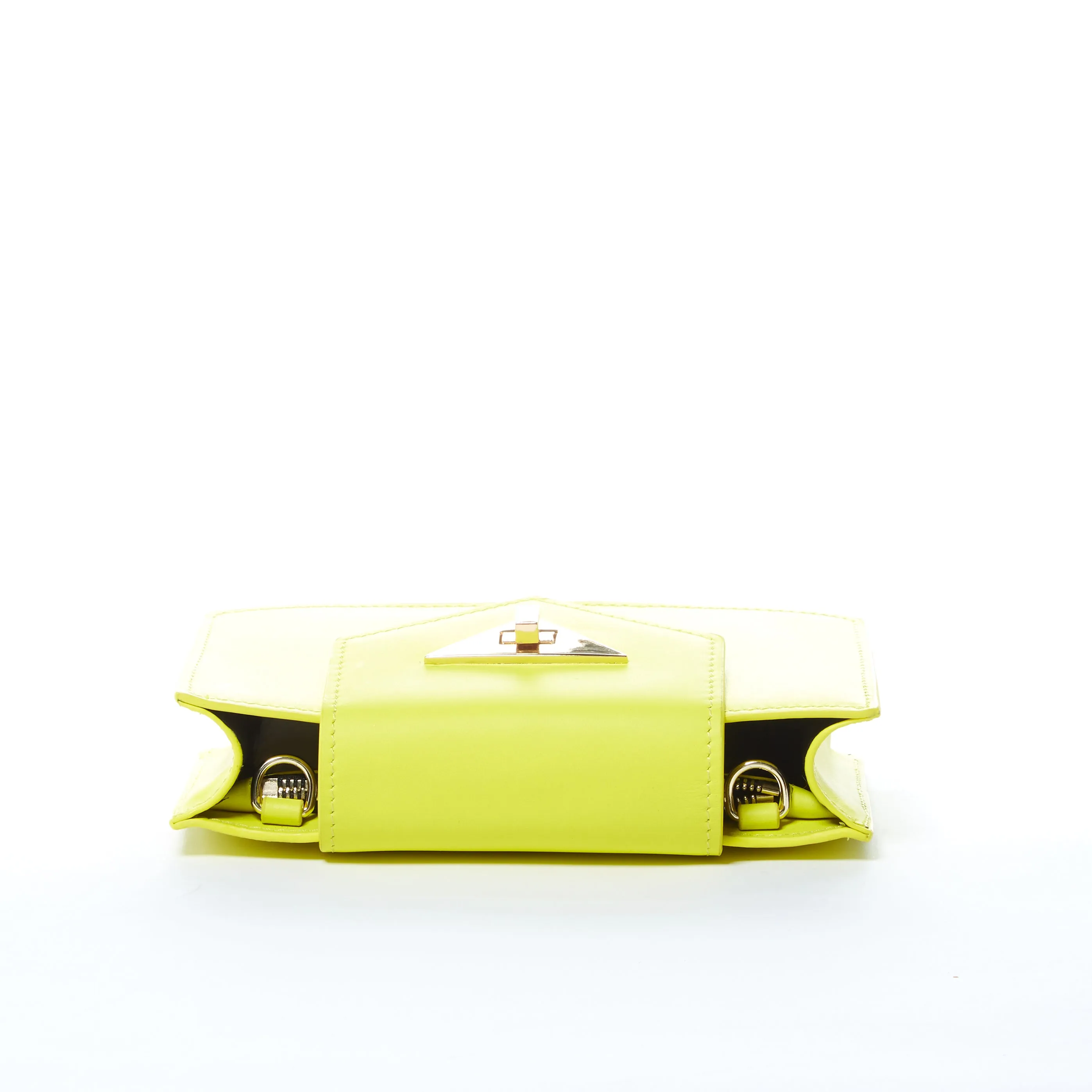 Mary Bright Yellow Small Crossbody Leather Hand bag – Chic & Functional