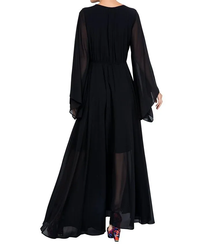 Meghan Los Angeles Women's Sunset Maxi Dress, Black