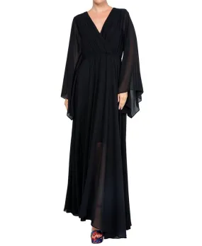 Meghan Los Angeles Women's Sunset Maxi Dress, Black
