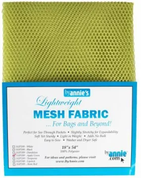 Mesh - Light Weight -Apple Green - 18X54"