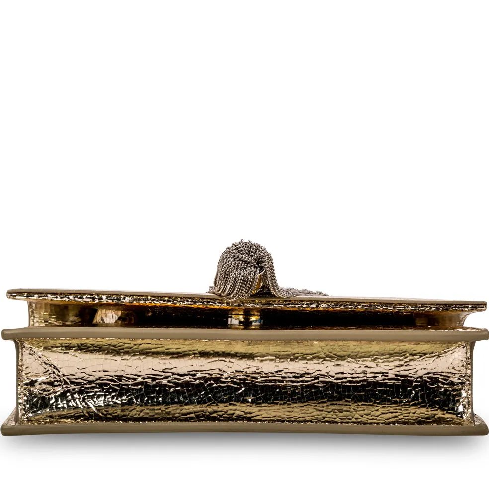 Metallic Kate Tassel Bag