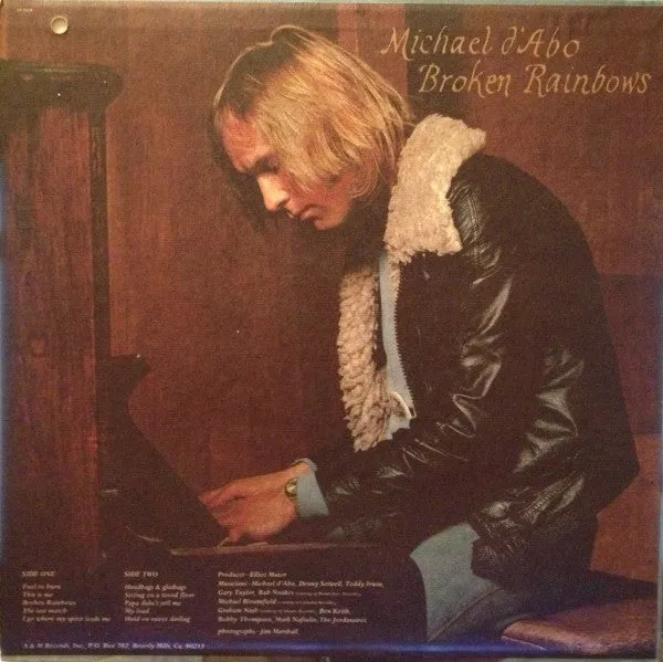 Mike D'Abo - Broken Rainbows (LP, Album, Promo) (VG )